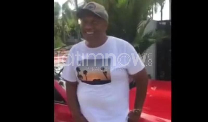 Screenshot mobil Toyota Sport 86 dalam video viral