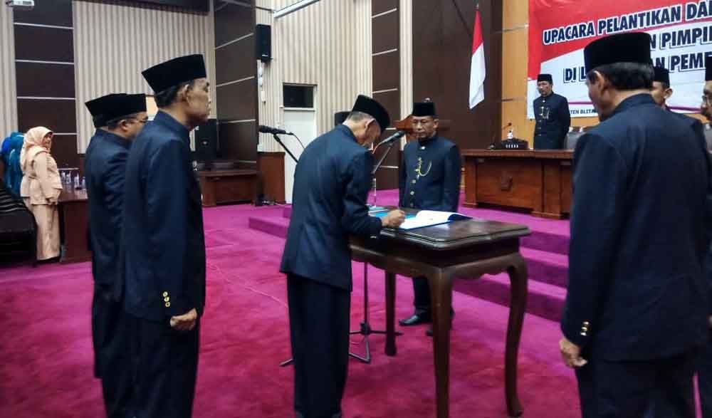 Proses mutasi ASN di Blitar