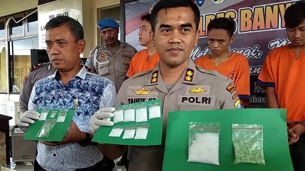 Jaringan Narkoba di Banyuwangi, Sabu 1 Ons Disita dari 3 Pelaku