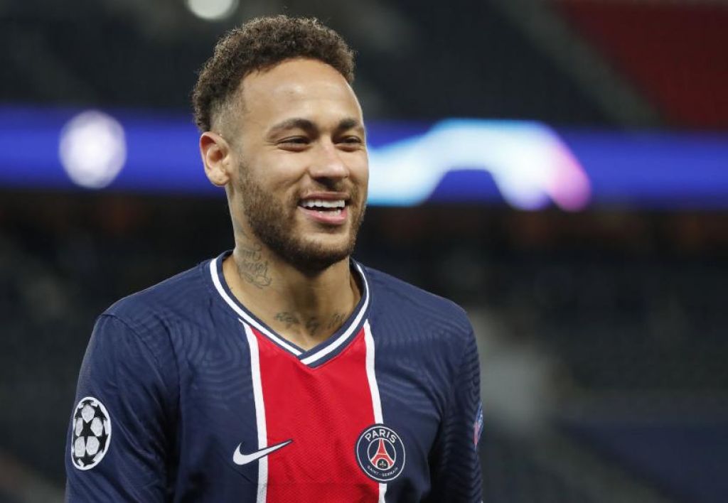 Neymar saat laga perempat final Liga Champions antara PSD vs Bayern Munich, 13 April 2021 (Foto: AP/Francois Mori via Republika)