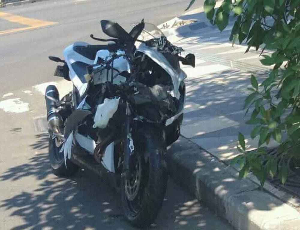 Foto motor Ninja yang diposting Adi Pratama di media sosial