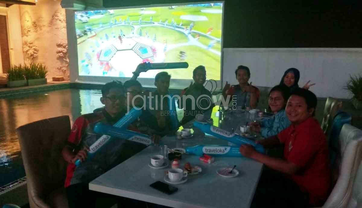 Lokasi acara nobar piala dunia di Hotel Rich palace Surabaya