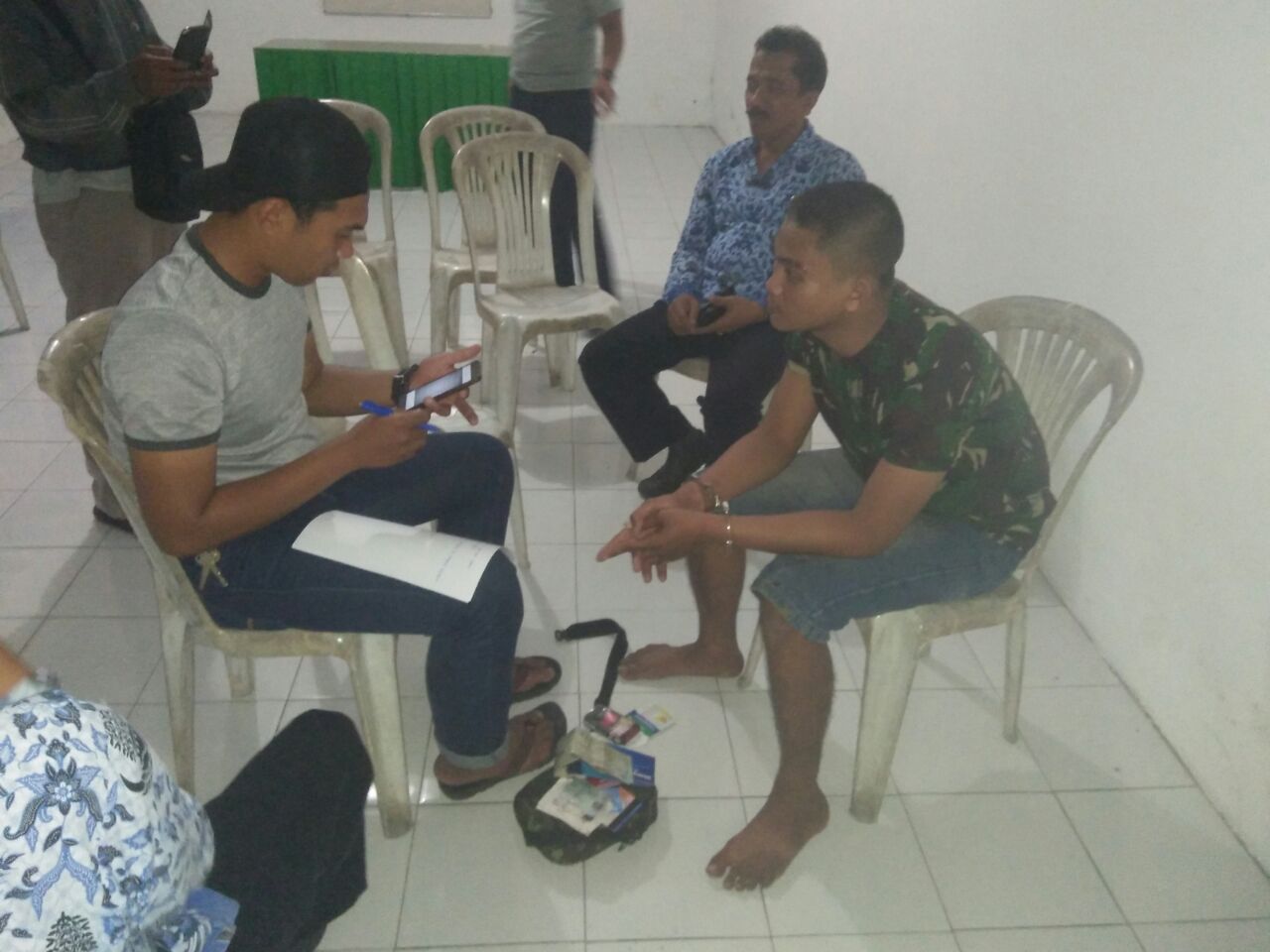 Oknum TNi yang diamankan