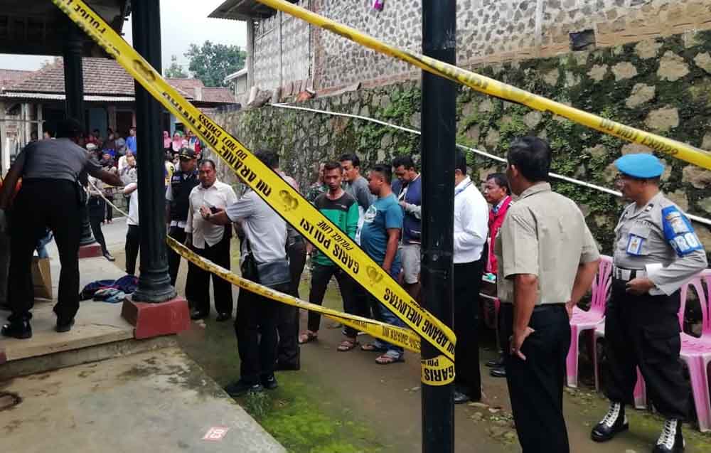 Olah TKP oleh polisi