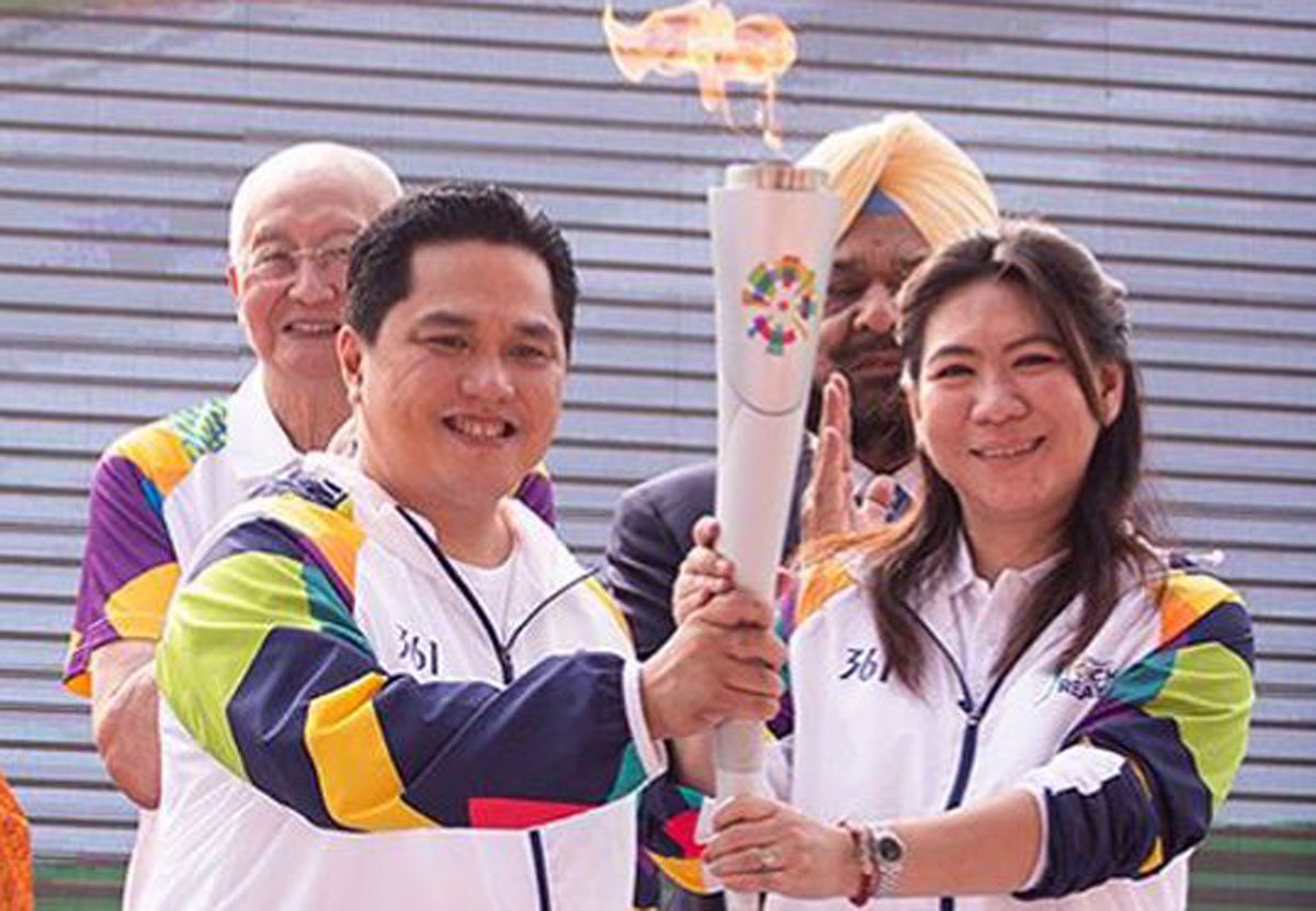 Obor Asian Games Diinapkan Semalam di Malang