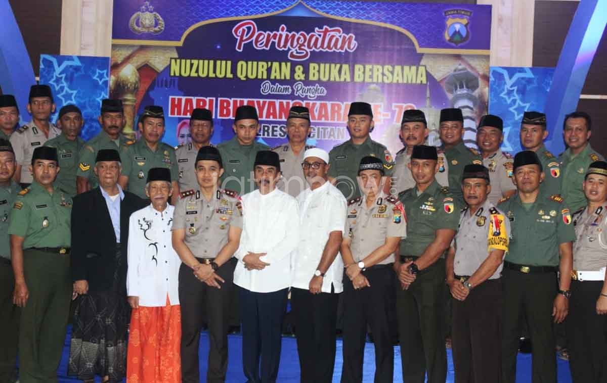 Peringatan HUT Bhayangkara di Pacitan