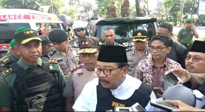 Bom Bunuh Diri di Surabaya, Gubernur: Jangan Takut, Harus Dilawan!