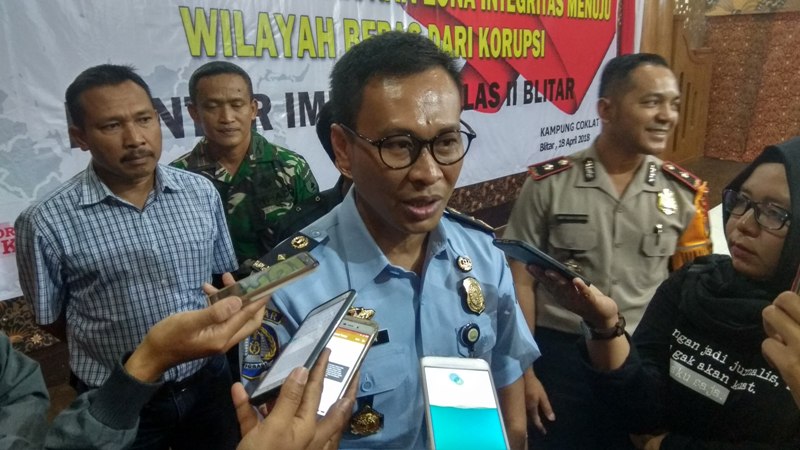 Kepala Kantor Imigrasi Kelas II Blitar Muhammad Akram/Foto: Glorian