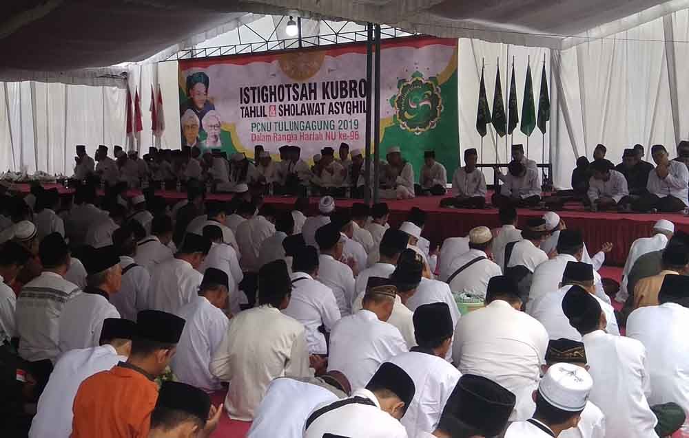 Istighosah dan doa bersama PCNU Kabupaten Tulungagung