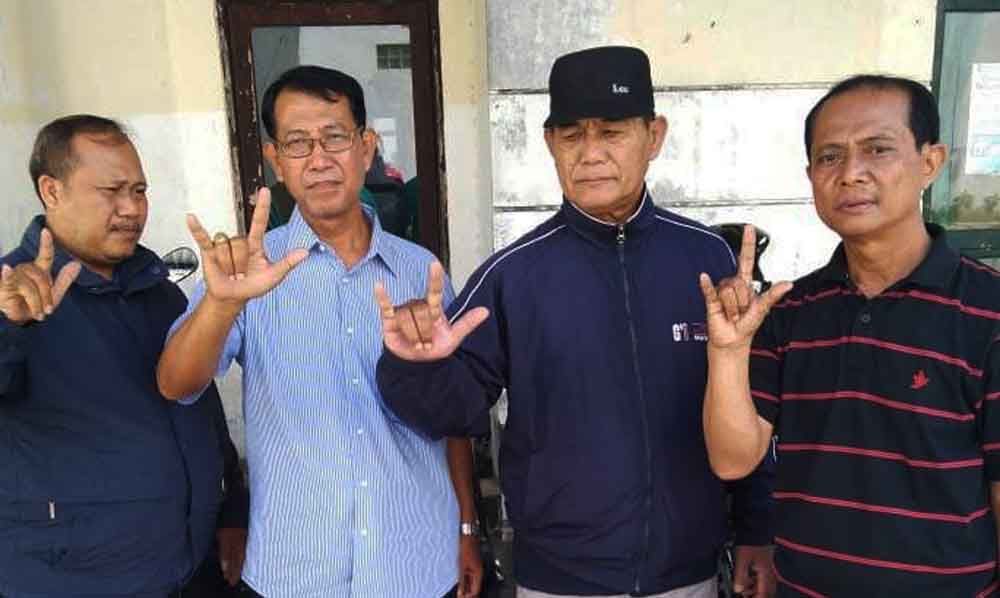 Para pengurus PAC PDIP di Surabaya