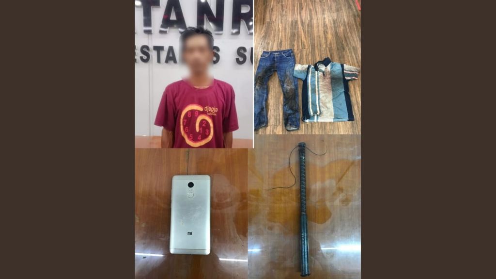 Unit Jatanras Polrestabes Surabaya, membekuk suami yang membunuh istri di Gununganyar Tambak, Surabaya.