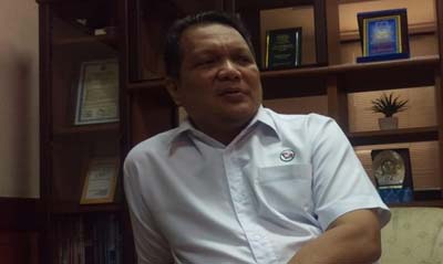 Kepala Kantor Cabang PT Pelni Surabaya, Presda Simangasing.