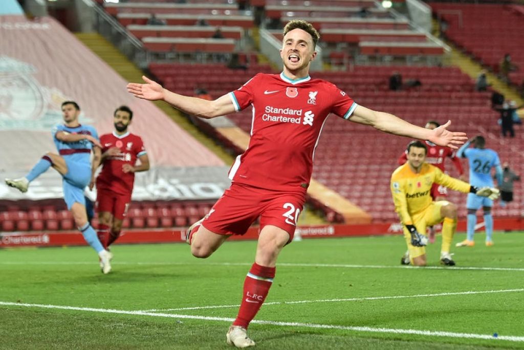 Liverpool Bantai Atalanta 5-0, Diogo Jota Hattrick