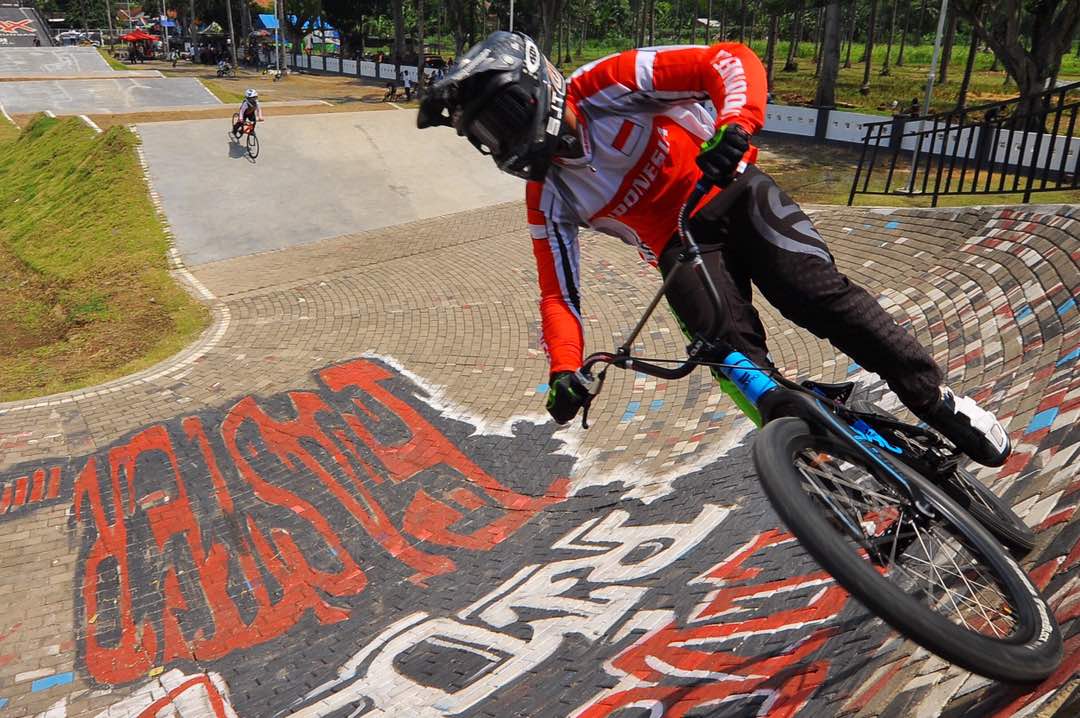Salah satu peserta Banyuwangi International BMX tahun lalu/Foto: istimewa