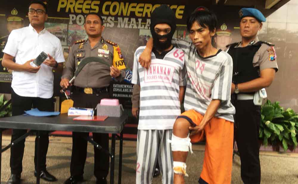 Komplotan Spesialis Pembobol Rumah Diringkus, Satu Pelaku Ditembak