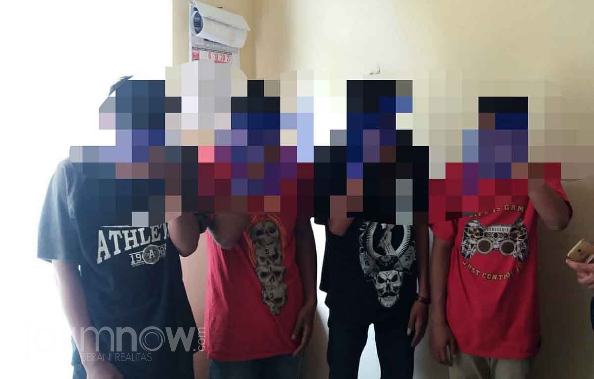 Empat tersangka pencabulan gadis di bawah umur di Ponorogo