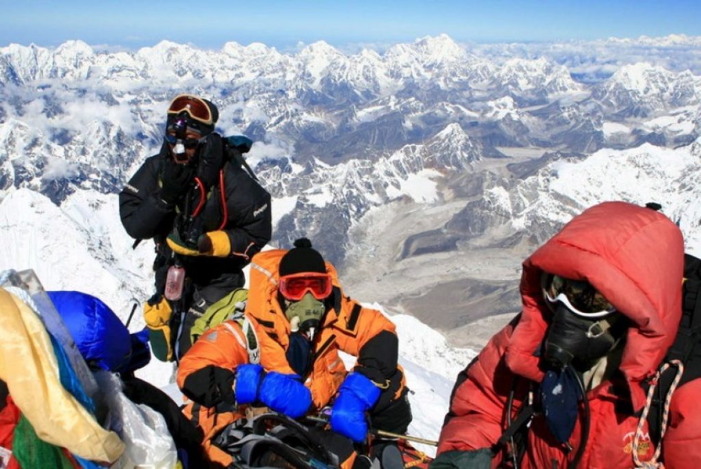 Pendaki Gunung Everest (Foto: EPA via Republika)

