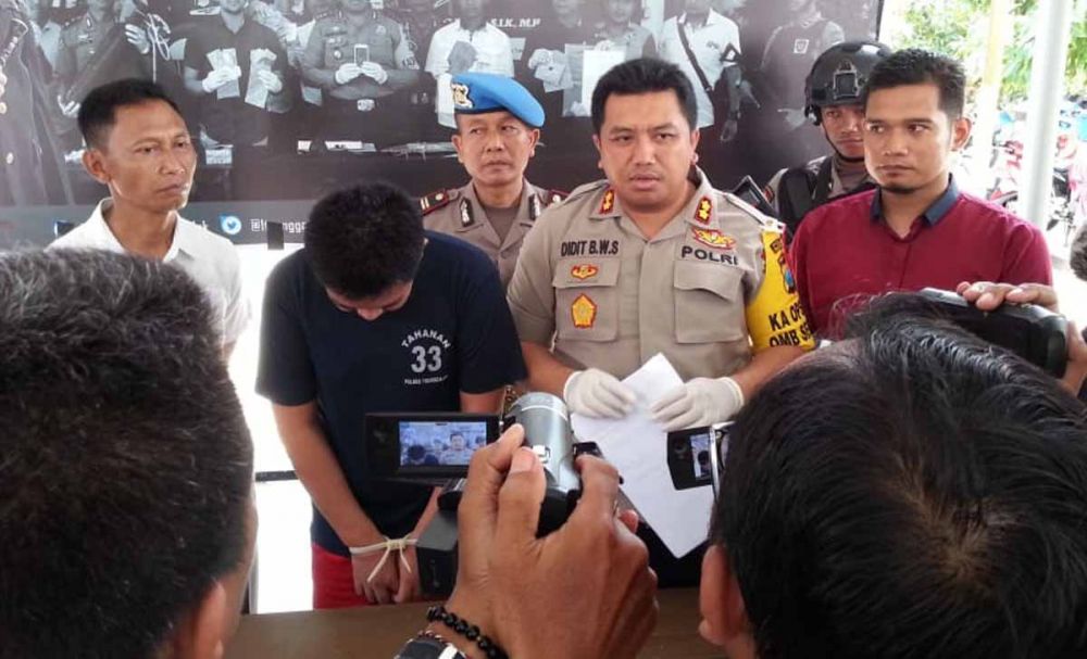 Gelapkan Beras 7 Ton, Warga Blitar Ditahan Polres Trenggalek