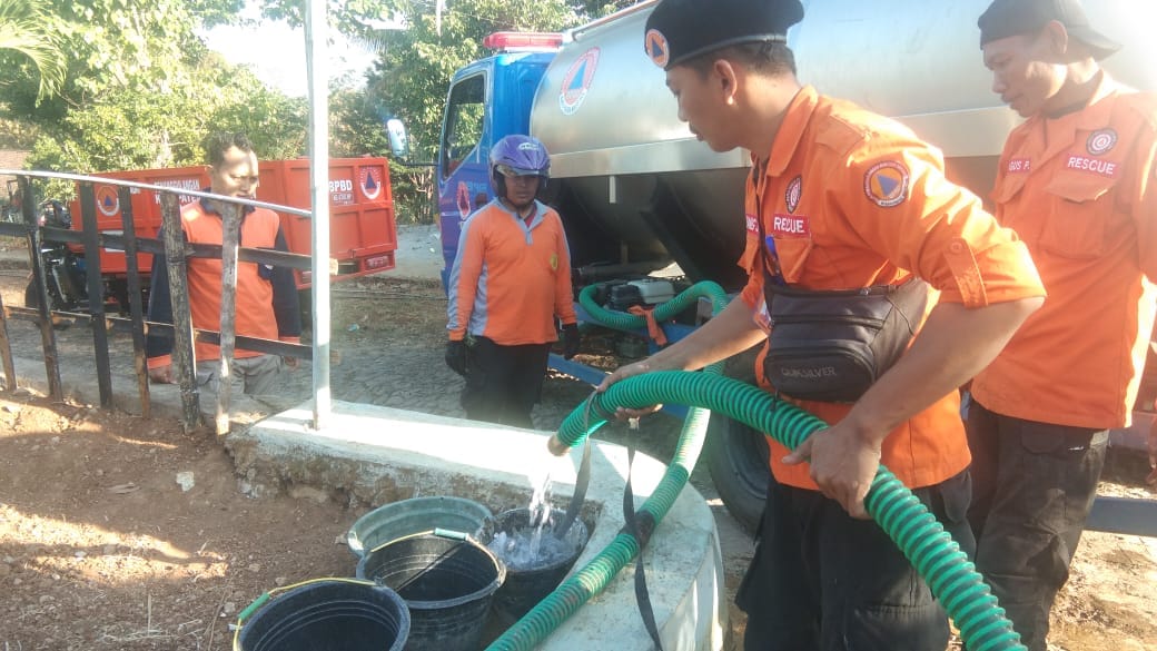 Dua Kecamatan di Magetan Dilanda Kekeringan, BPBD Droping Air