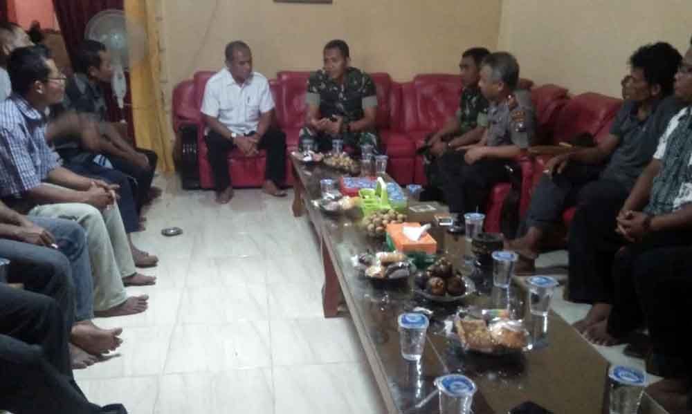 Pertemuan dengan warga Desa Watubonang Ponorogo