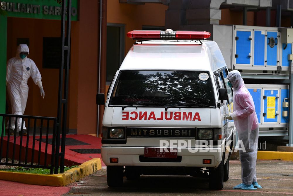Ilustrasi ambulans (Foto: Antara/Sigid Kurniawan via Republika)