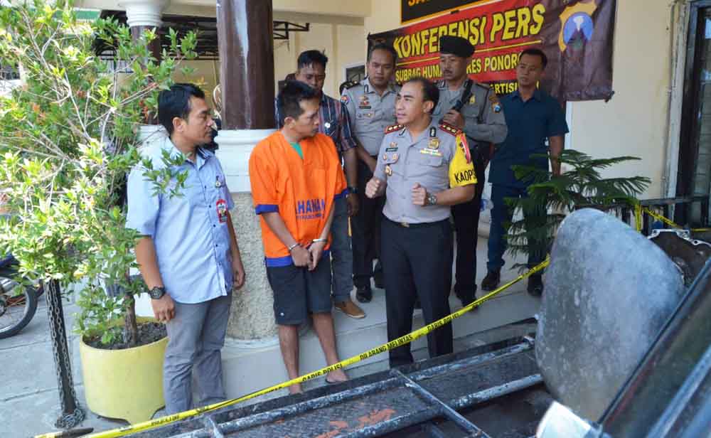 Polisi Tangkap Komplotan Spesialis Pencuri Pikap di Ponorogo
