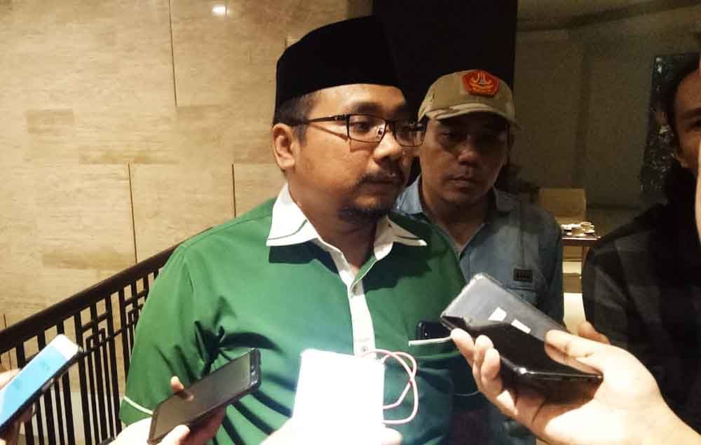  Ketua Umum PP GP Ansor, Yaqut Cholil Qoumas atau Gus Yaqut.