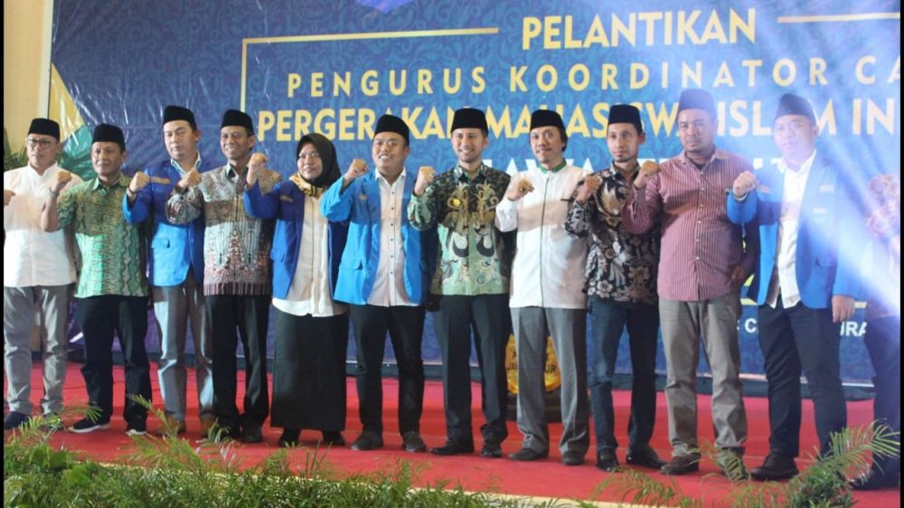 Acara pelantikan PKC PMII Jatim