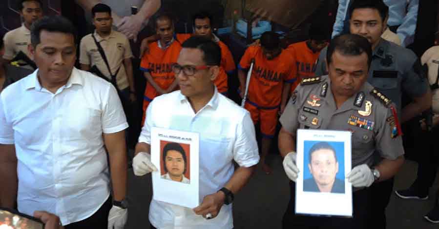 Gelar perkara kasus perampokan di Polda Jatim