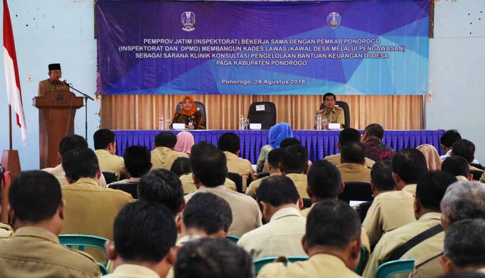 Wakil Bupati Ponorogo, Soedjarno di Gedung Korpri Pemkab Ponorogo