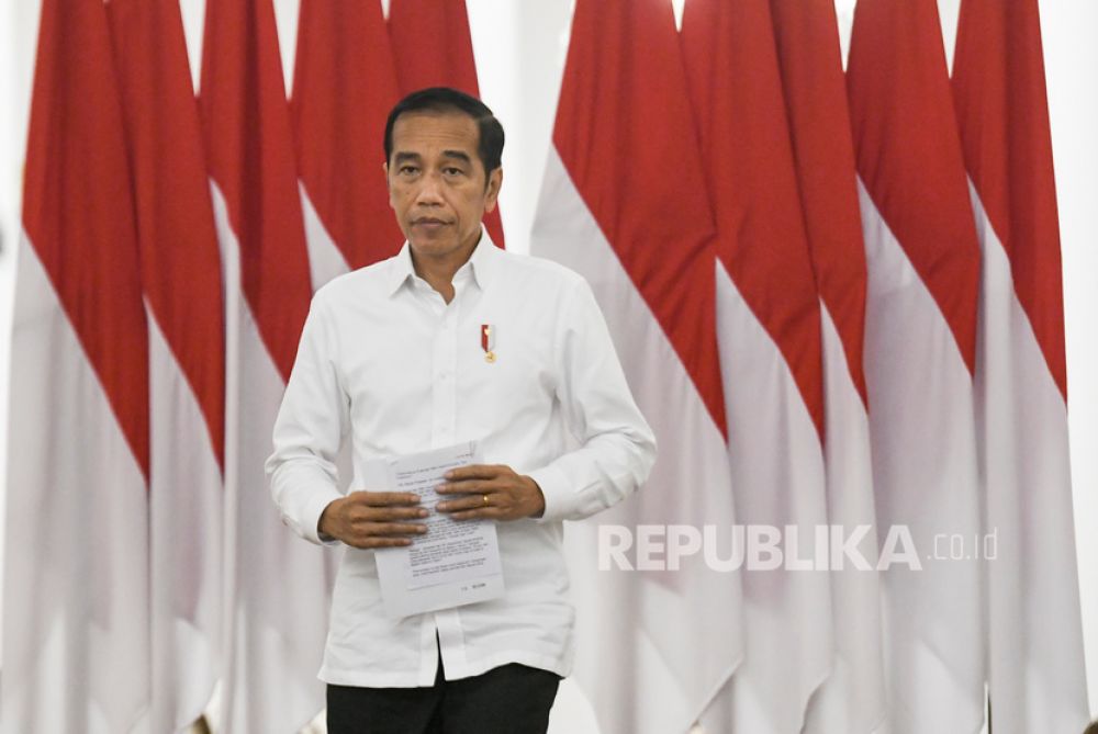 Presiden Joko Widodo (Foto: Antara/Hafidz Mubarak)