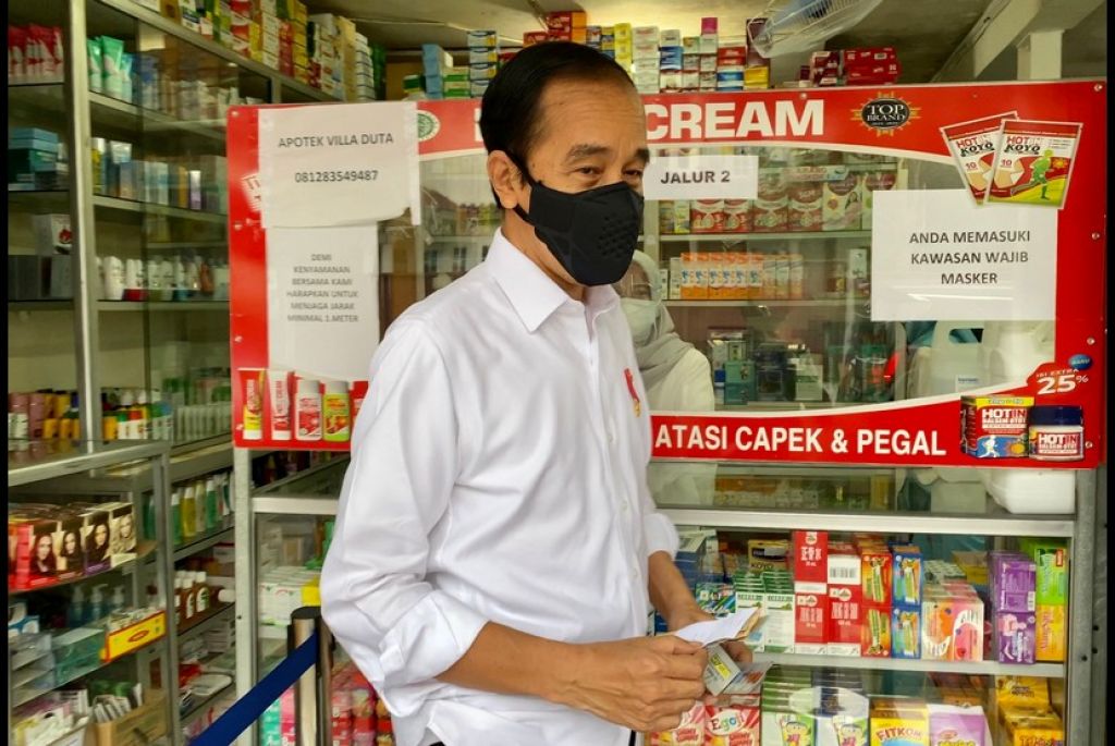 Presiden Jokowi Keluhkan Langkanya Obat Covid-19 di Apotek ke Menkes