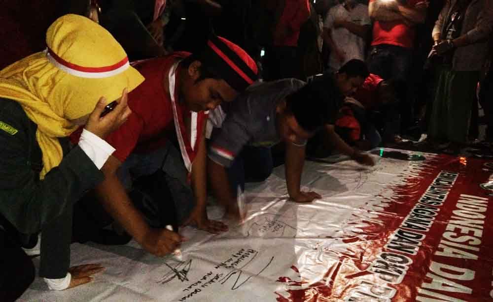 Pemuda Lintas Agama di Probolinggo Tuntut Pengusutan Aksi 22 Mei