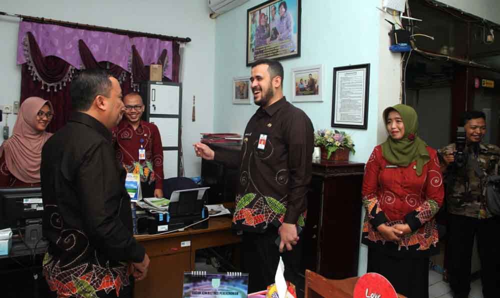 Kunjungan ke OPD di lingkungan Pemkot Probolinggo
