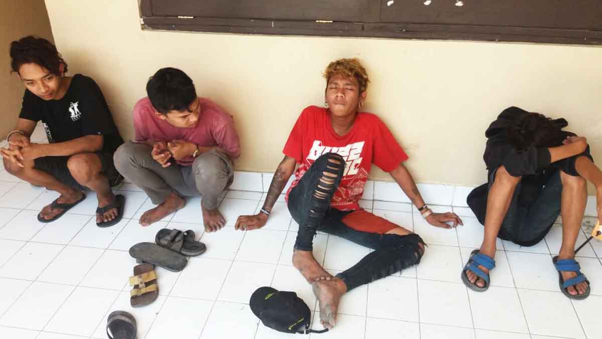 Kumpulan anak punk Ponorogo diamankan polisi