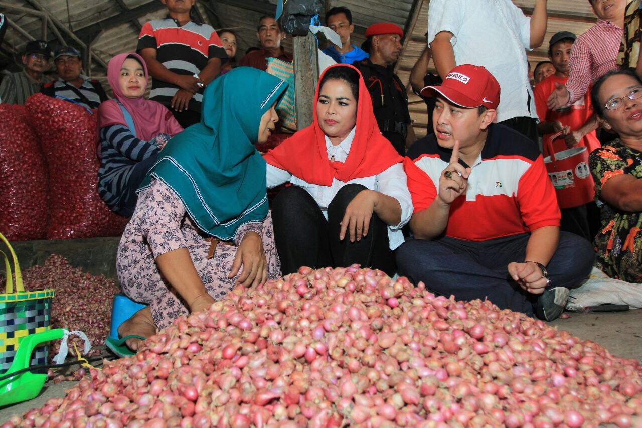 Cawagub Puti ketika di Pasar Nganjuk