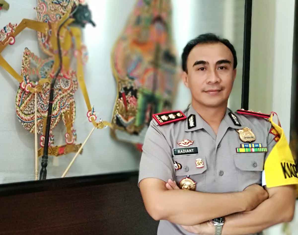Kapolres Ponorogo AKBP Radiant.