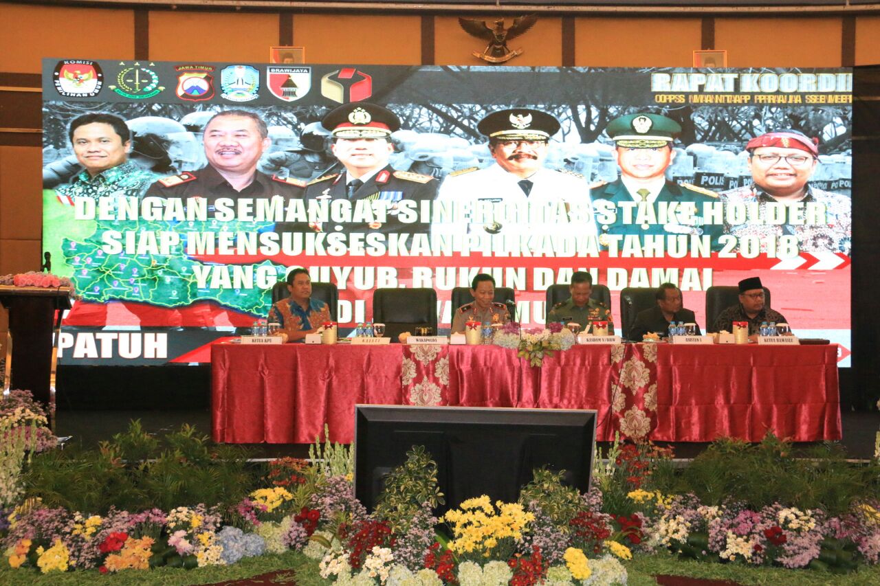 Kapolda Jatim Pastikan Pilkada Akan Aman dan Semuanya Senang