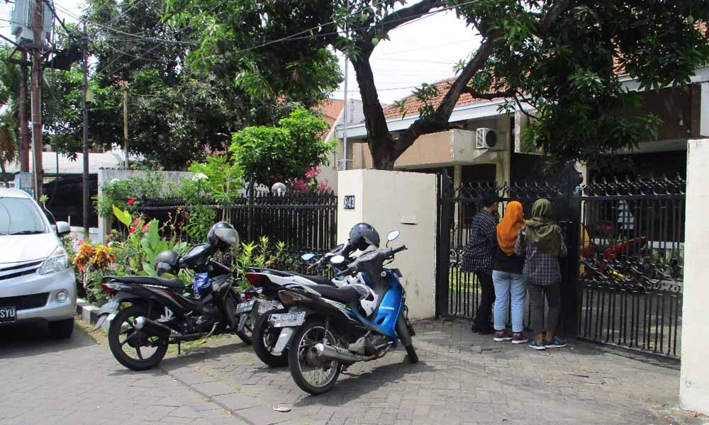 Rumah pengusaha konveksi yang dirampok