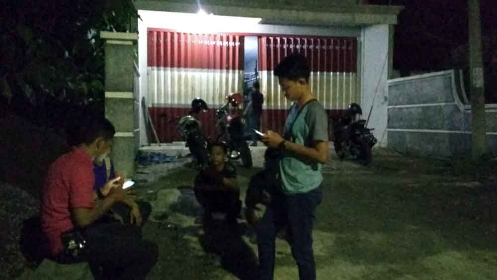 Polisi datangi lokasi perampokan