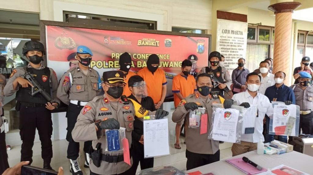 Polisi Bongkar Pemalsuan Surat Rapid Antigen di Banyuwangi, Satu Pelaku DPO