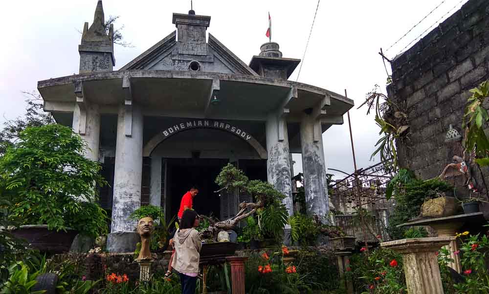 Rumah yang menjadi viral di Blitar