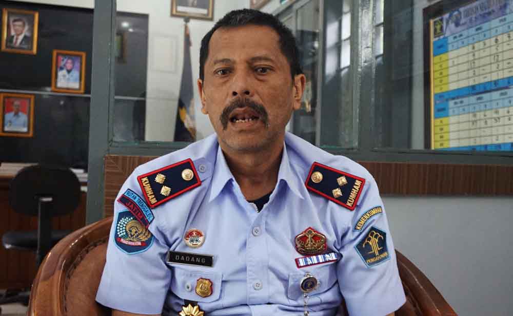 Kepala Rutan klas IIb Trenggalek, Dadang Sudrajat