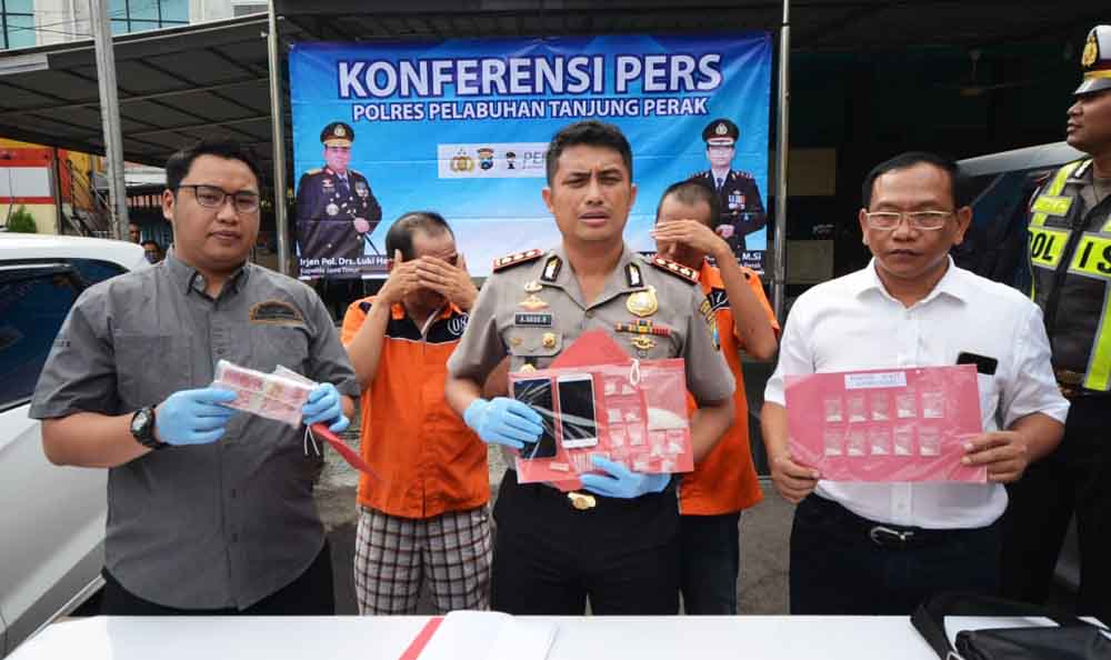 Polisi Temukan Puluhan Poket Sabu Dalam Mobil saat Gelar Operasi Zebra