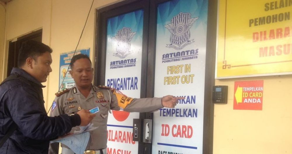 Pembuatan SIM Kolektif di Surabaya Hoaks, Begini Penjelasannya