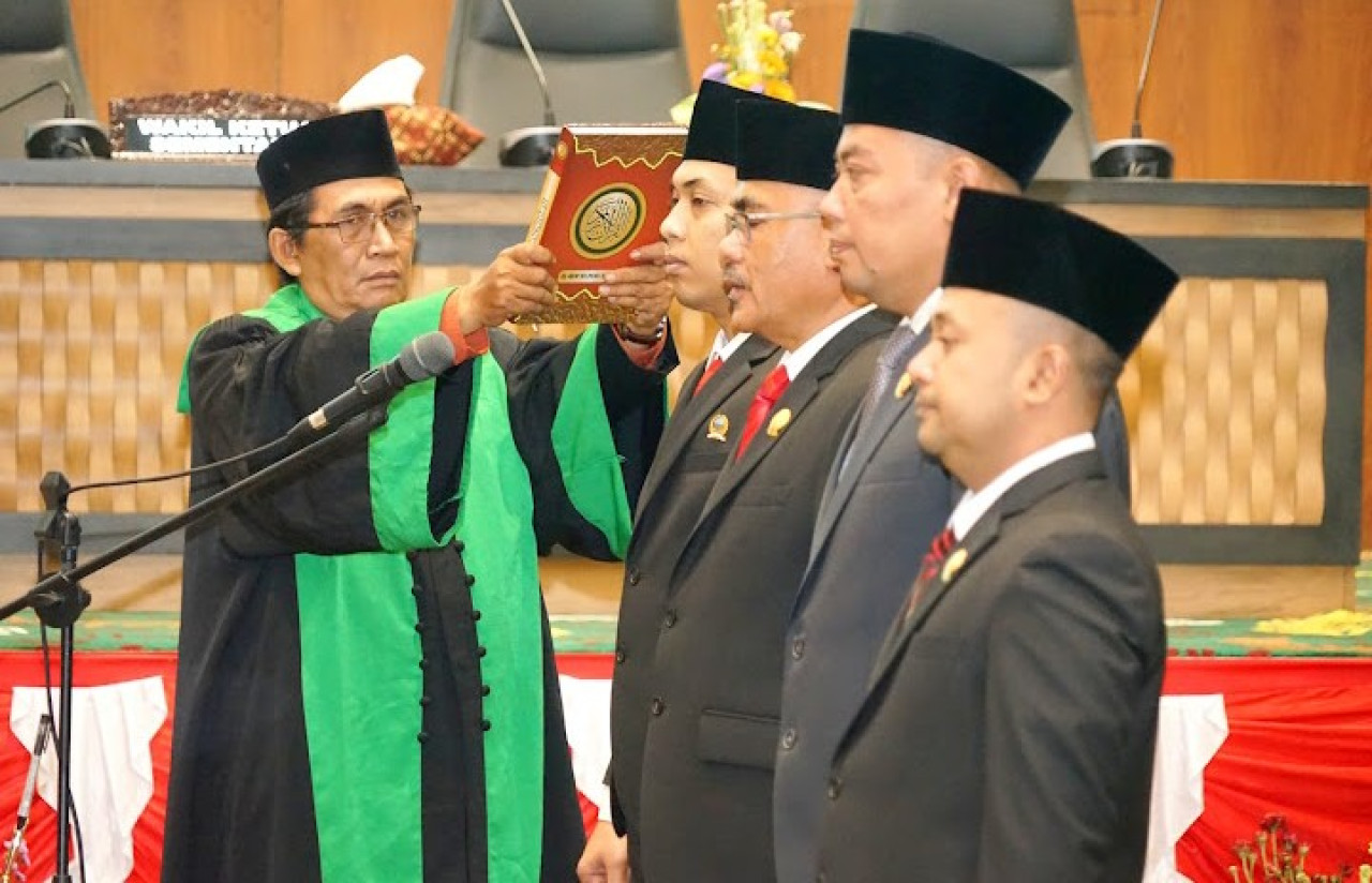 Pimpinan DPRD Bangkalan Definitif Dilantik, Dedy Yusuf jadi Ketua