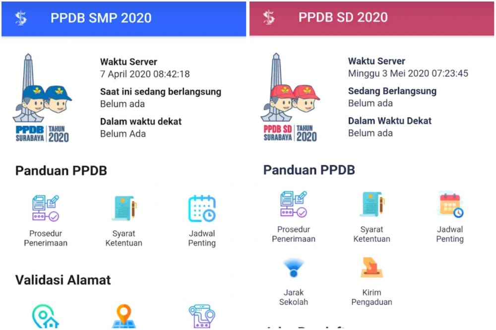 PPDB Berbasis Android Mudahkan Pendaftaran Siswa SD-SMP di Surabaya