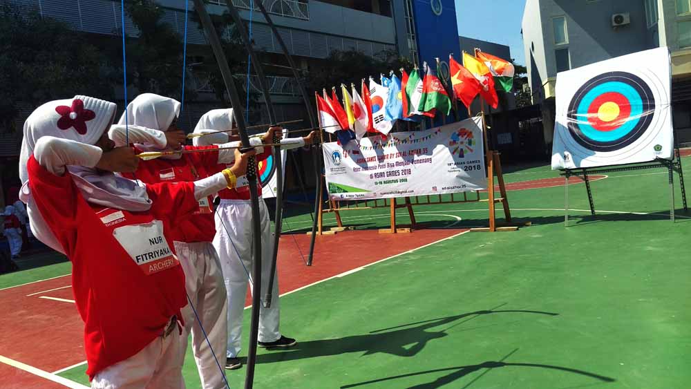 Salah satu lomba di SD Islam Al Azhar Surabaya