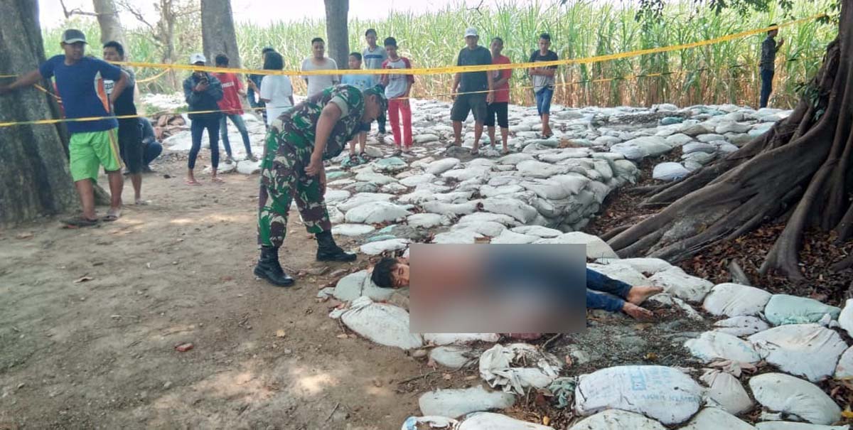 Korban pembunuhan/Foto: Joko S. Wijanarko for jatimnow.com