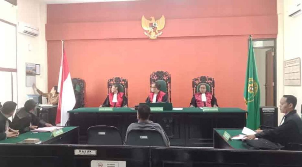 Sidang kasus dugaan perusakan APK caleg di PN Banyuwangi